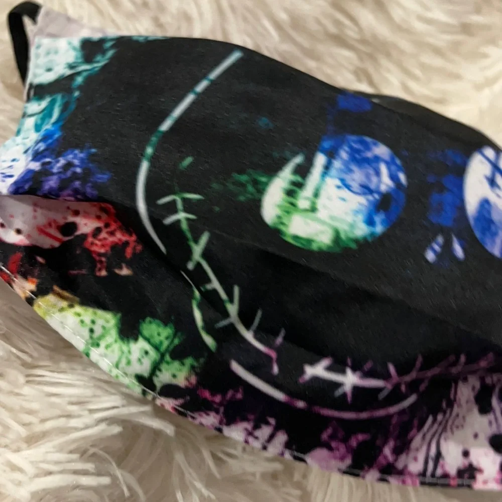 2/$10 New Jack Skellington kid’s face mask